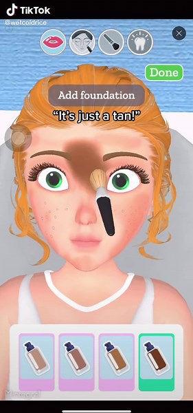 Virtual Makeup Application with Tan Effects