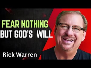 Don’t Lose Sight of God’s Promise | Faith Over Fear Rick Warren