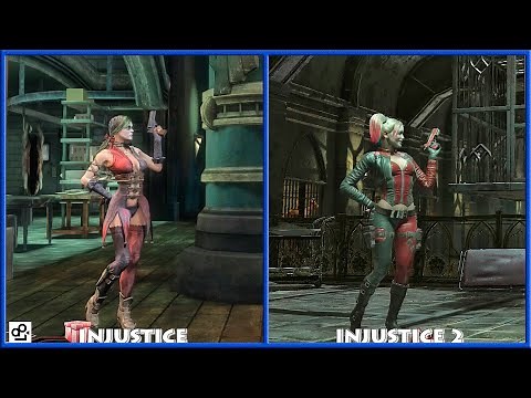 HARLEY QUINN Graphic Evolution 2013-2017 INJUSTICE | PS4 |