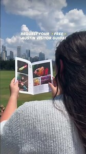 📫 Request your ✨FREE✨ Austin Visitors Guide #austin