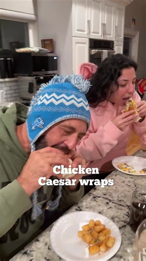 Easy Chicken Caesar Wraps Recipe