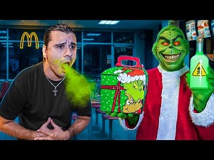 The GRINCH POISONED MY HAPPY MEAL!!