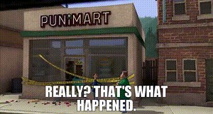 - Really? - That's what happened.