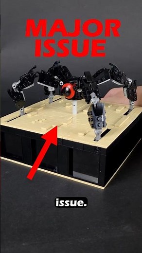My Walking LEGO Robot Has a Huge Problem #engineering #lego #gaming