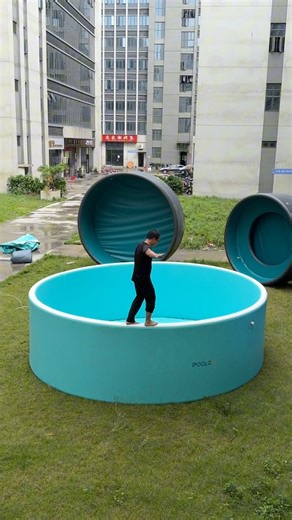 183K views · 1.1K reactions | Backyard vibes, upgraded  Multiple sizes, customized to your needs ✅欄 | The Best Ipoolgo Inflatable Pool & Spa tub | Facebook
