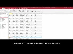 Access Modules 1-3: SAM Capstone Project 1b | Shelly Cashman Access 2019 | SC_AC19_CS1-3b