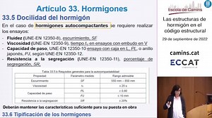 Novedades del código estructural en el ámbito de los materiales.
