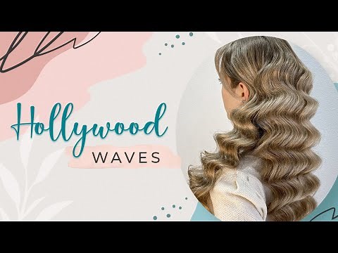 The Best Hollywood Waves Hairstyle | EASY & DETAILED Step-by-Step Tutorial
