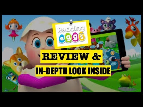 READING EGGS - Review, comparison to ABC MOUSE and a complete level walk-through / Teaching reading