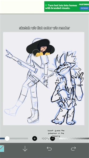 new pokémon drawing #art #digitaldrawing #originalcharacter #classicrock