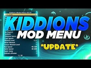 🔥 KIDDIONS MODEST MENU UPDATED ✔️ 1 57 ✔️ UNDETECTED 2021 GTA 5 Mod Menu PC Free Download + Tutoria