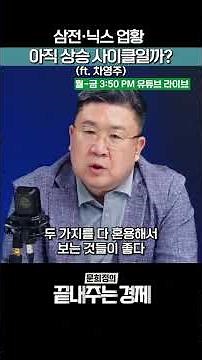 Are Samsung and Hynix Still in an Upcycle? (ft. Cha Young-ju) #MoonHeejungsAmazingEconomy