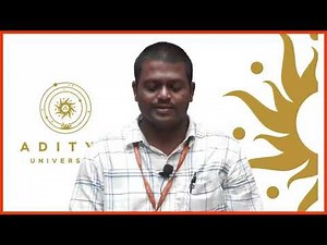 Lecture - 4 | Sum of Random Variables | Dr. P. Vijayakumar | Aditya University - Surampalem