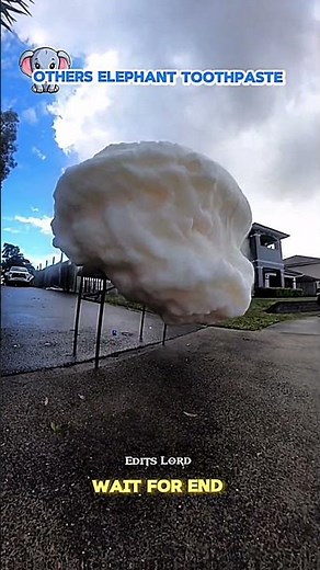 Others elephant toothpaste vs this one 💀