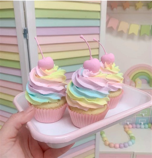 Lemon Cupcake Ideas — Cute Rainbow Cupcake Inspiration