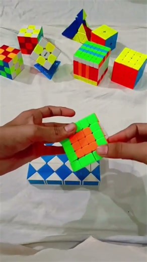 5by5 rabiks cube make 3 top Pattern 🥵 l #cube #shortclips #video