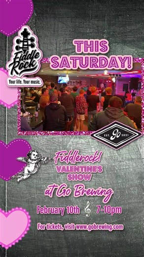 Fiddlerock! your Violin-tine at Go Brewing this Saturday night! We’ll be throwing down your favorite love jams in metal, rock, pop, country and more—all on violin! Tickets include admission and a beverage of your choice. #fiddlerock! #fiddlerocklive #caseymcgrathviolinist #yourlifeyourmusic #rockviolin #violin #violincover #classicalcrossover #fiddle #fiddlecover #explorepage #gobrewing #naperville #livemusic #eventsthisweekend #craftbeer #🎻❤️🤘🏼