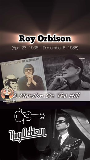 Roy Orbison (April 23, 1936 – December 6, 1988)Born in Texas, Orbison began singing in a rockabilly and country-and-westernband as a teenager.he co-founded the Traveling Wilburyssupergroup with George Harrison, Bob Dylan, Tom Petty, and Jeff Lynne. Orbison died of a heart attack at age 52 on December 6th 1988 #purecountry #stonecoldcountry #songwriter #nashville | Stone Cold Country