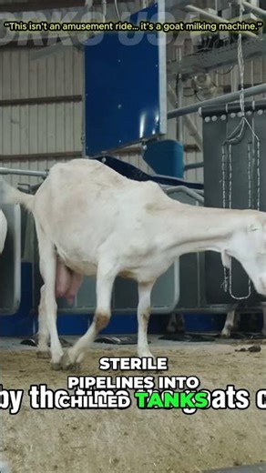 Inside a 50 Goat Rotary Milking System #goatfarming #farming #beautifullgoats#fyp