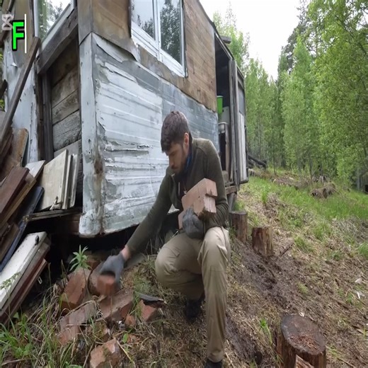 145K views · 659 reactions | Restoring an Old Abandoned Trailer into a Free Forest Shelter  Full video, comments  | Jungle Survival Camping | Facebook