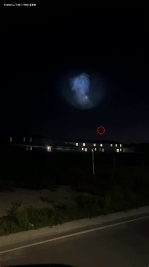 🚀 Building a Custom CV Debris Tracker for a Falcon 9 Twilight Launch Tuesday morning (around 6:35 AM), I captured footage of a SpaceX Falcon 9 morning launch on my phone. I was driving my truck… | Nichole C.
