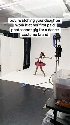 This brand made her costume for the past 2 years❤️ #photoshoot #model #dancer #dancemom #dance