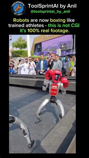 Robots Are Now Boxing Like Real Athletes And It’s 100% Real Footage