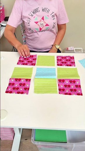 9 patch quilt block tutorial