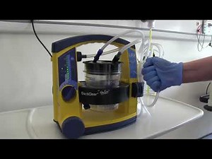 Leardal portable suction machine Yellow and blue
