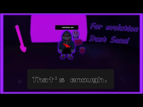 Undertale: Judgement Day - FDY Dust Showcase