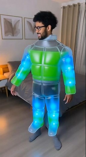 Man Tests Glowing Slime Suit… Bounces in Delayed Chaos