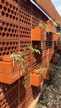 Natural Air Conditioning: Clay Breeze Block Passive Cooling Wall 🧱💧#breezeblocks #cooling #clay