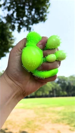 NeeDoh Fuzz Ball Flower Power - Velvet Fuzzy Squish Fidget! 🌸🫧 | Groovy Stress Relief