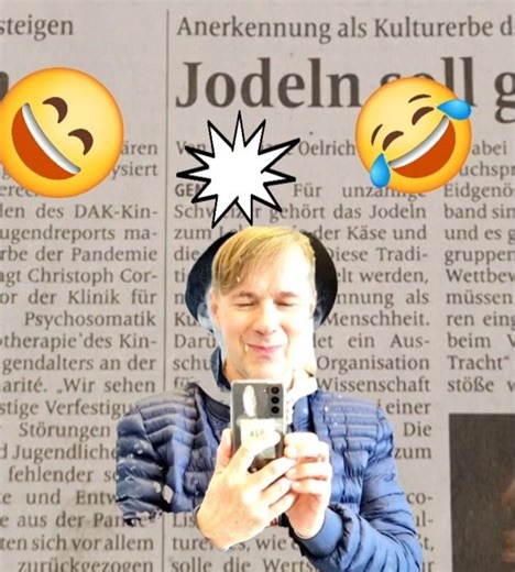 😜Jodeln🤣soll geadelt werden☝️🤡☃️💥