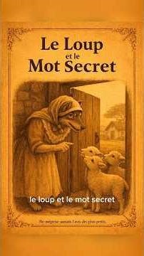 Le loup et le mot secret #citation #histoire #moral #motivation #proverbe #conseils