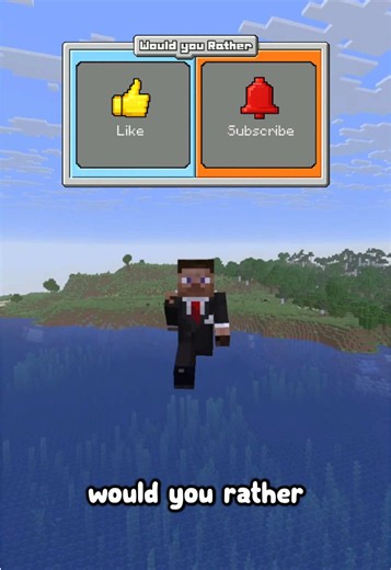 This Mod Adds Would You Rather to Minecraft #minecraft #minecraftmemes | minecraft