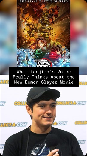 Timothy Flick on Instagram: "Zach Aguilar, Tanjiro’s voice in Demon Slayer, shares his thoughts on bringing the character to life in the new Infinity Castle movie. #demonslayer"