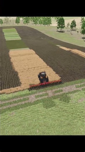 Merging Multiple Fields 🚜🔥 | Satisfying Plowing | FS25 #Shorts