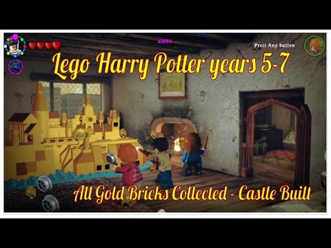 Finding the final gold brick in Lego Harry Potter years 5-7