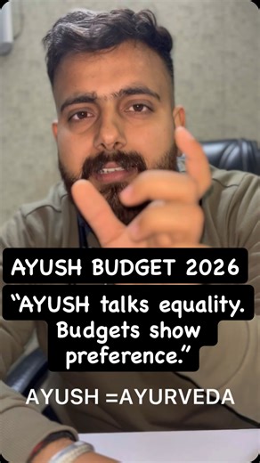 Dr Saurabh Sharma on Instagram: "“Equal in AYUSH… unequal in reality.” Three AIIMS for one system, Not even one for another. Still, homoeopathy treats patients— Not budgets. “Homoeopathy doesn’t ask for privilege. It asks for parity.” AYUSH budget: Recognition ≠ Representation. Results ≠ Resources. “AYUSH ya monopoly?” Teen AIIMS ek system ko… Homoeopathy ko zero. Can we Ask why @ministryofayush @health.minister.india @ccrhindia @nsitharaman @jpnaddaofficial @narendramodi #supporthomoeopathy #ay