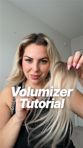 Hair Extensions & Accessories on Instagram: "Fine hair doesn’t hold volume — these do. Flat spots… see-through areas… crown collapse… powders that only work in dim lighting… Fine hair struggles with all of it. Our volumizers clip in right at the root and stay hidden under your natural hair, giving you that rounded, full shape that actually lasts. No teasing. No damage. No stress. If you want real, everyday fullness, not temporary volume, you’ll love these. Comment “VOLUME” and I’ll help you pick