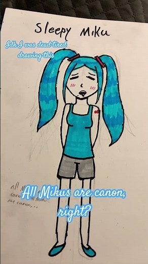 All versions of Hatsune Miku are canon, right?