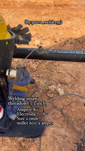 7.5K views · 300 reactions | Welding smaw threadolet 1/2inch E7018 亮 #welder #creator #fyp #viral #trending #fbpro #semuaorang #trendingreels #fypシ゚viralシ | Putra _welder95 | Facebook
