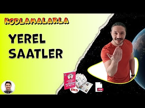 9.sınıf coğrafya Yerel saat konu anlatımı 🌎 Tyt coğrafya Yerel saat hesaplama soru çözümü 📂PDF