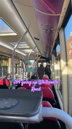 284 - YJ68 FWK | Going up Whitworth Rd on 464 #fyp #fypage #bus #foryou #464 #transdev #whitworth