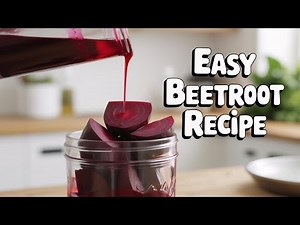 Make Your Own Pickled Beets (Tangy Spiced Pickled Beetroot Recipe)