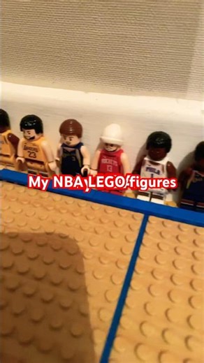 My NBA players in brick form #lego #nba #basketball