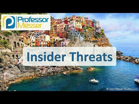 Insider Threats - CompTIA A+ 220-1102 - 2.4