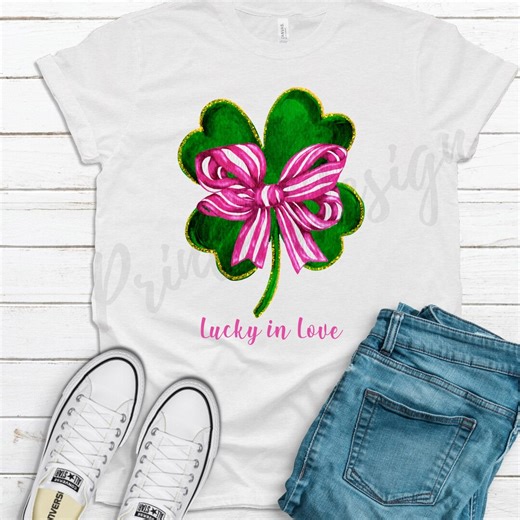 Lucky St Patrick's Day Png, St Patricks Day Png, Lucky Png, Pink Shamrock Png, St Patrick Png, St Pattys Day Png, Coquette St Patrick Day - Etsy