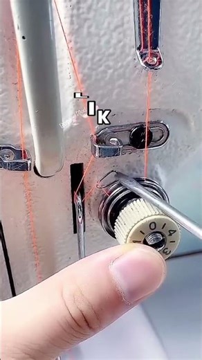 plain machine | tension adjusting